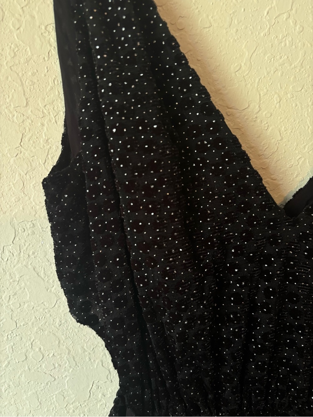 Maje | Women's Sleeveless Velvet Feather Dress Size US Small FR 36 - Picture 5 of 10